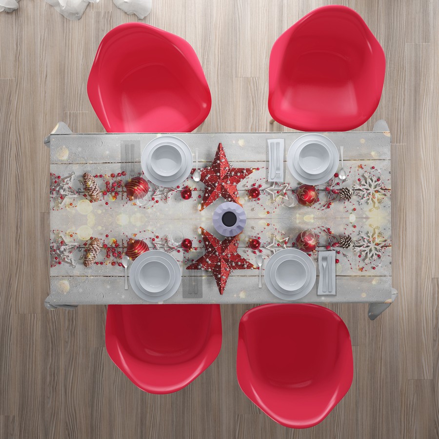  Kalėdinė staltiesė "Žvaigždės"