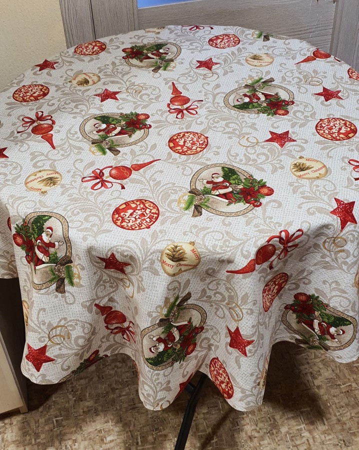 Kalėdinė  staltiesė "Kalėdų senis"
