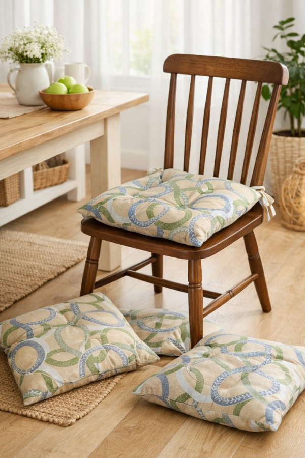 Kėdės pagalvėlė "Ratukai"