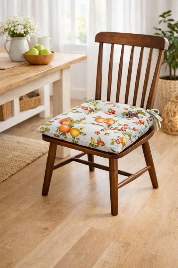 Kėdės pagalvėlė "Vaisiai " Kėdės pagalvėlė "Vaisiai "