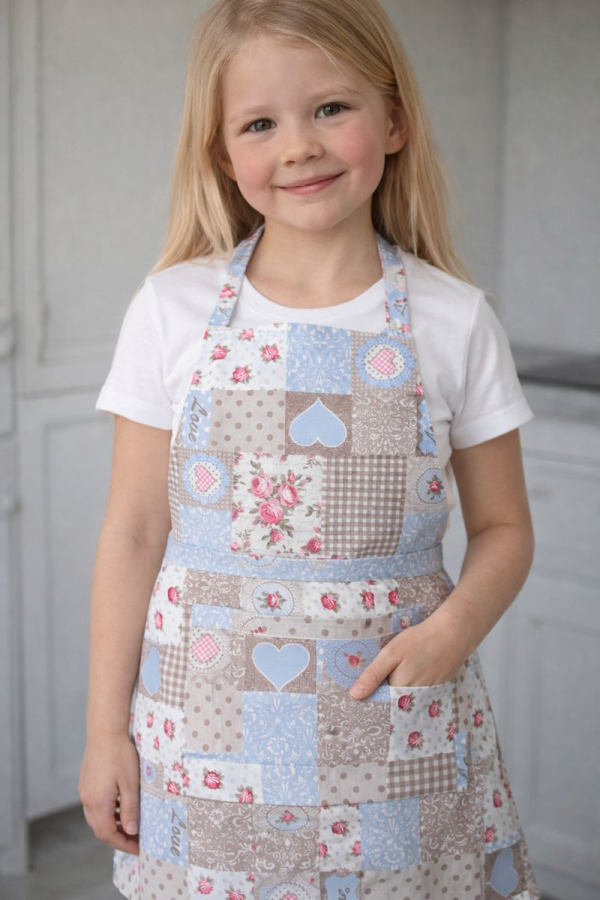 Prijuostė "Mėlynos širdutės" Prijuostė "Mėlynos širdutės"