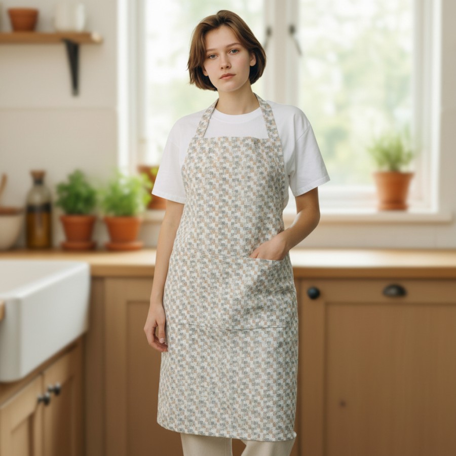 Prijuostė "Smulkus langelis"