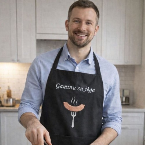 Prijuostė "Gaminu su jėga"