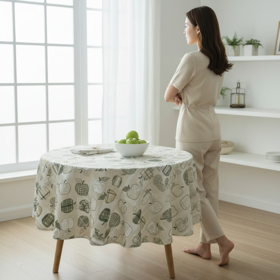 Apvali staltiesė "Obuoliukas"