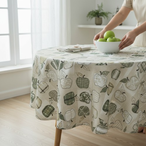 Apvali staltiesė "Obuoliukas"