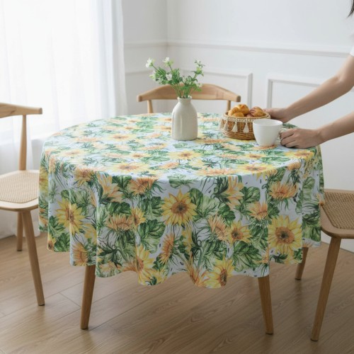 Apvali staltiesė "Saulėgrąžos"