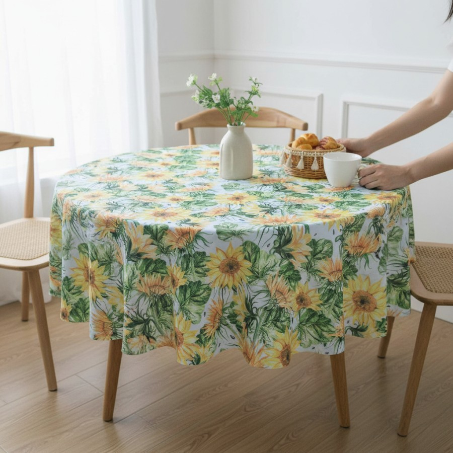 Apvali staltiesė "Saulėgrąžos"