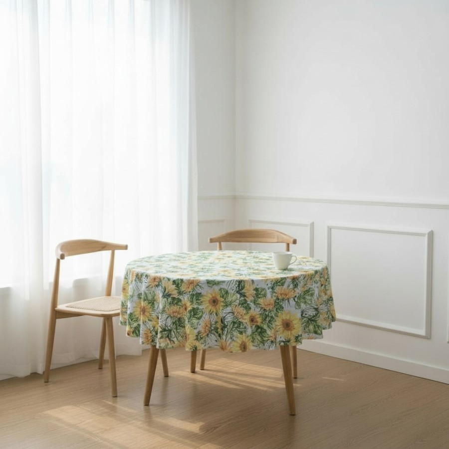 Apvali staltiesė "Saulėgrąžos"