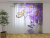 Dieninė  užuolaida "Violetiniai krokai"