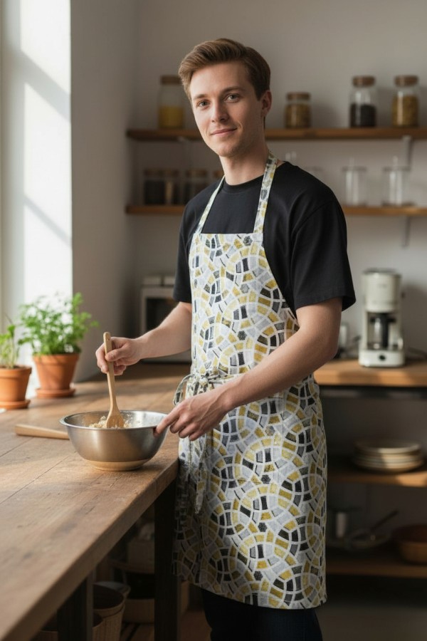 Prijuostė"Geometrija"