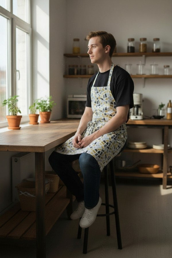 Prijuostė"Geometrija"