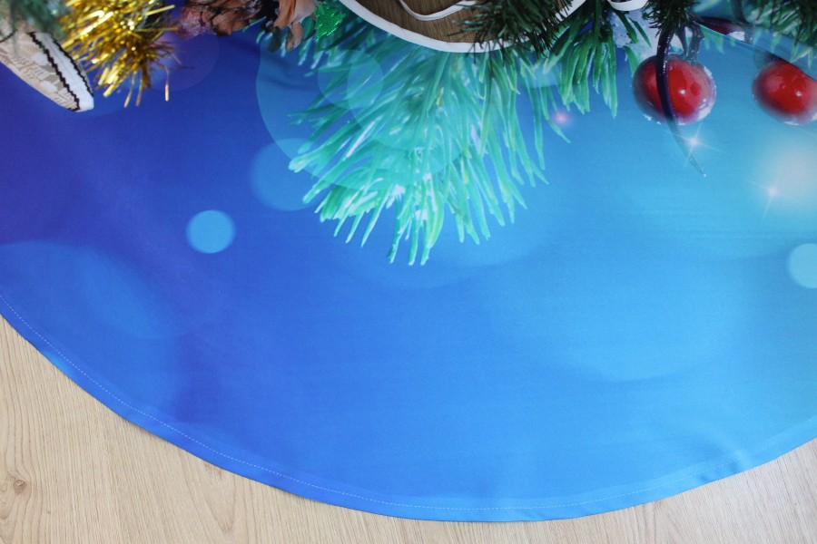 Kalėdinis  kilimėlis sijonas "Kankorėžiai"