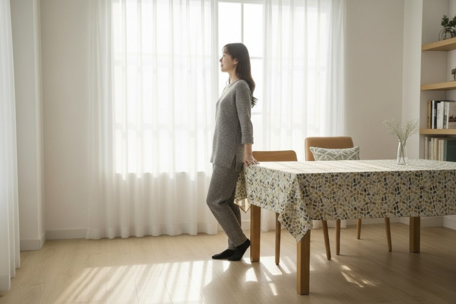 Staltiesė "Geometrija"