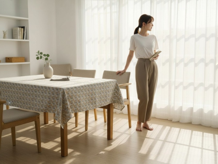 Staltiesė "Kvadratukai margi" Staltiesė "Kvadratukai margi"