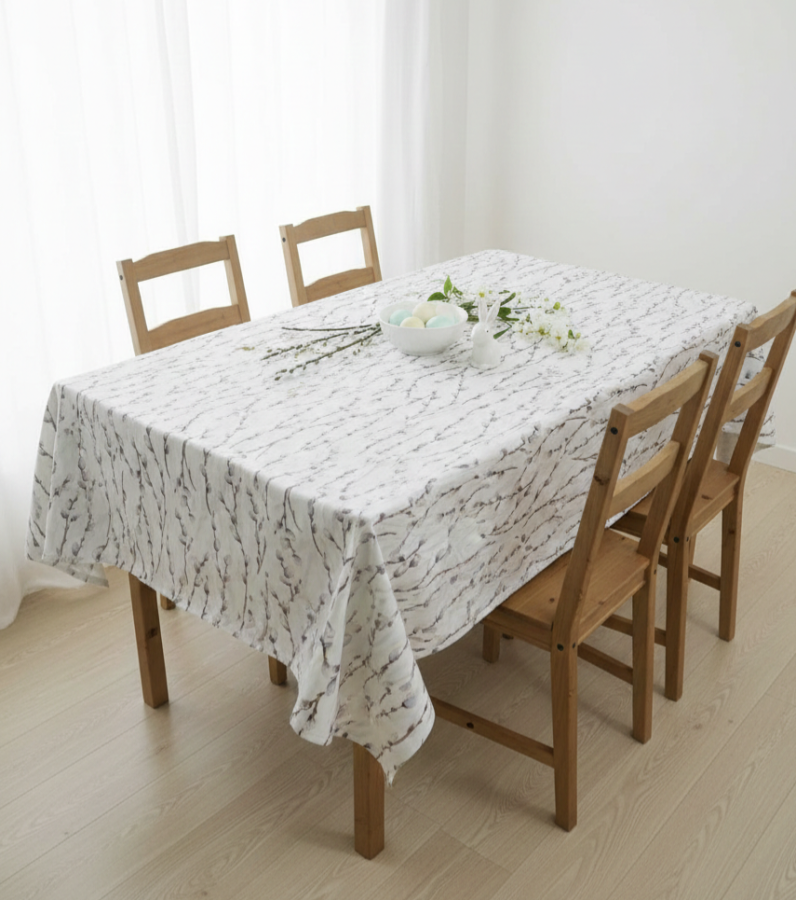 Velykinė staltiesė "Verbos" Velykinė staltiesė "Verbos"